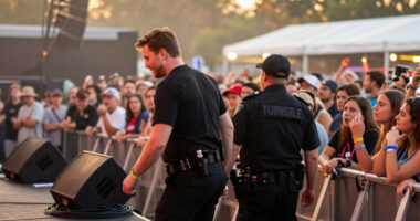 Turnstile’s Brendan Yates Ejects Security Guard Who Apparently Took A Swing At Fan: Watch