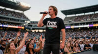 Zach Bryan Wears “Free Palestine” Shirt During Show At Gillette Stadium